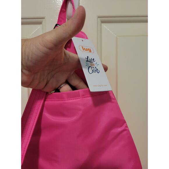 NWT- Lug Windsail Sling Bag in Magenta Pink - w/ SHIPPING DISCOUNT - Picture 6 of 7